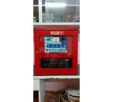 6 Wire looping fire alarm p.a system