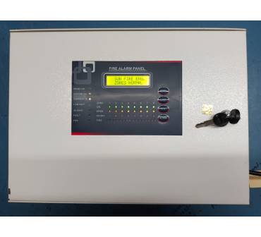 8 Zone fire alarm panel